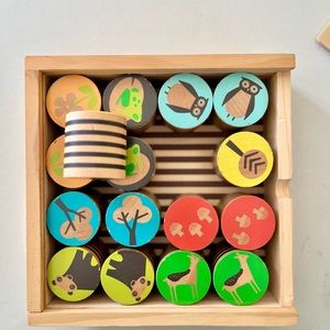 Dwell Studio woodland memory game
